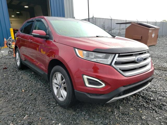 FORD EDGE SEL 2015 with VIN 2FMTK4J91FBB18301 - Photo from auction
