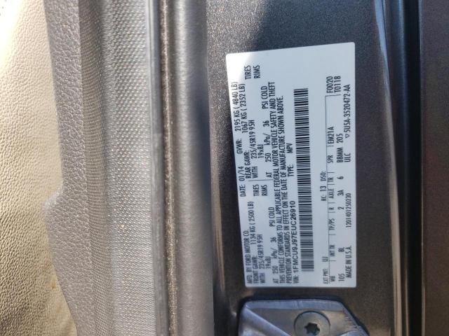 Photo 10 from auction – 2014 FORD ESCAPE TIT with VIN 1FMCU9J97EUC26910