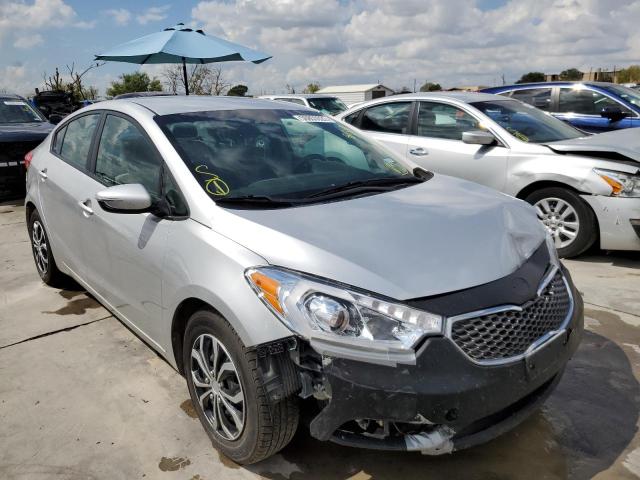 KIA FORTE LX 2015 with VIN KNAFX4A6XF5261418 - Photo from auction