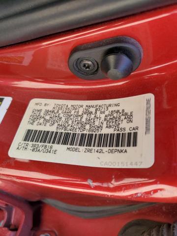 Photo 10 from auction – 2013 TOYOTA COROLLA BA with VIN 5YFBU4EE7DP169257