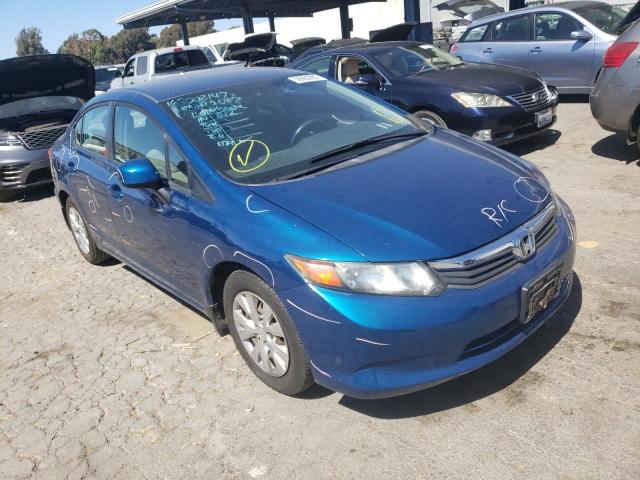 HONDA CIVIC LX 2012 with VIN 2HGFB2F55CH578955 - Photo from auction