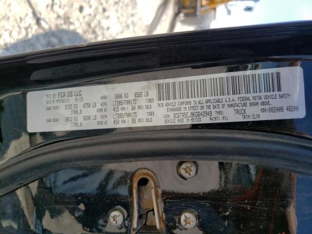 Photo 10 from auction – 2019 RAM 2500 POWER with VIN 3C6TR5EJ9KG642949