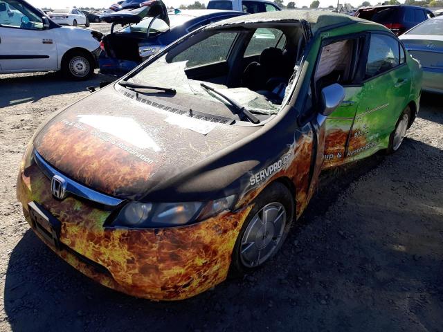 Photo 2 from auction – 2007 HONDA CIVIC HYBR with VIN JHMFA36297S002067
