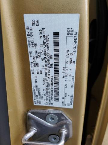 Photo 10 from auction – 2015 FORD ESCAPE SE with VIN 1FMCU9GX0FUB09855