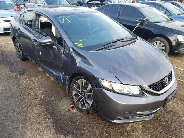 Photo 1 from auction – 2014 HONDA CIVIC LX with VIN 2HGFB2F55EH042073