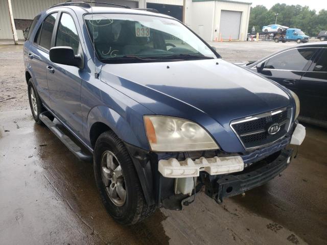 KIA SORENTO EX 2006 with VIN KNDJD733165572391 - Photo from auction