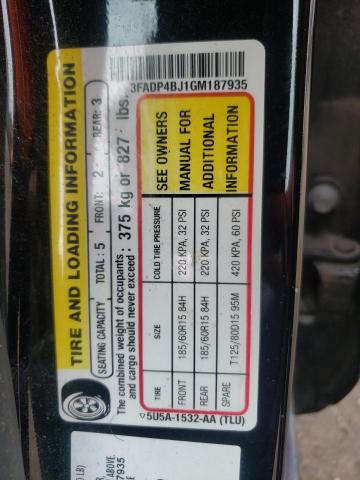 Photo 10 from auction – 2016 FORD FIESTA SE with VIN 3FADP4BJ1GM187935