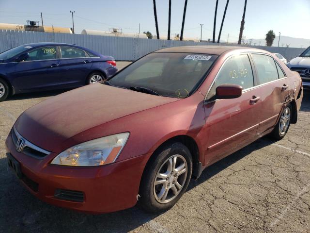 Photo 2 from auction – 2007 HONDA ACCORD EX with VIN 1HGCM56817A166397