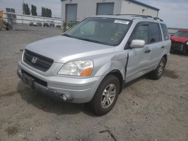 Photo 2 from auction – 2004 HONDA PILOT EX with VIN 2HKYF18414H581757
