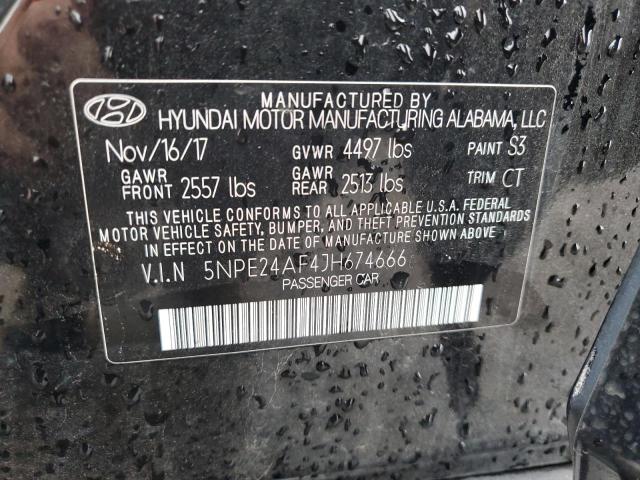 Photo 10 from auction – 2018 HYUNDAI SONATA with VIN 5NPE24AF4JH674666