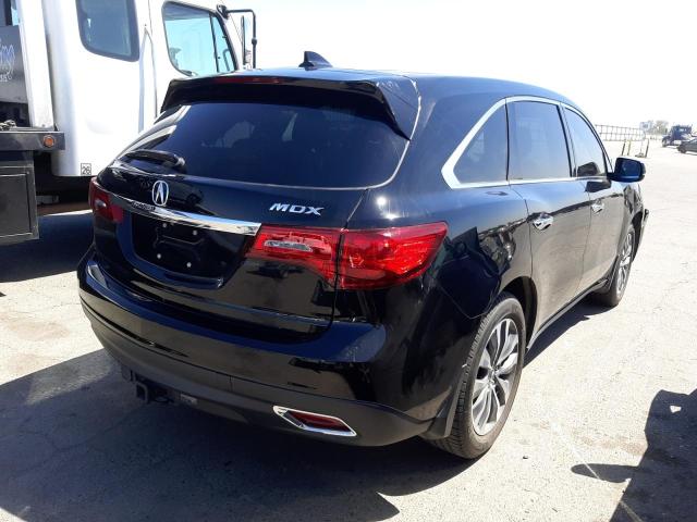 Photo 4 from auction – 2016 ACURA MDX TECHNO with VIN 5FRYD3H46GB008789
