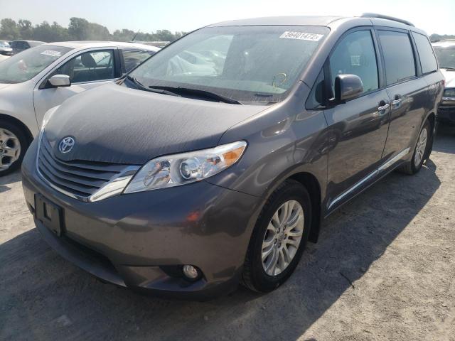 Photo 2 from auction – 2017 TOYOTA SIENNA XLE with VIN 5TDYZ3DC8HS854516