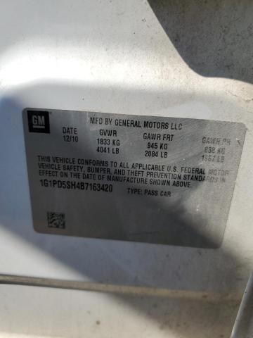 Photo 10 from auction – 2011 CHEVROLET CRUZE LS with VIN 1G1PD5SH4B7163420