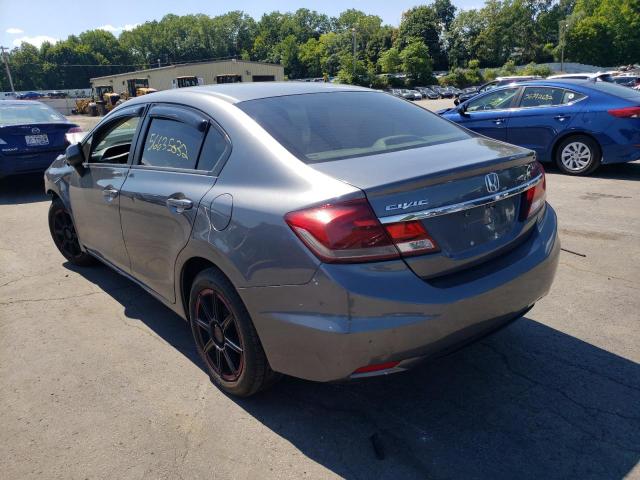 Photo 3 from auction – 2013 HONDA CIVIC LX with VIN 19XFB2F53DE215565
