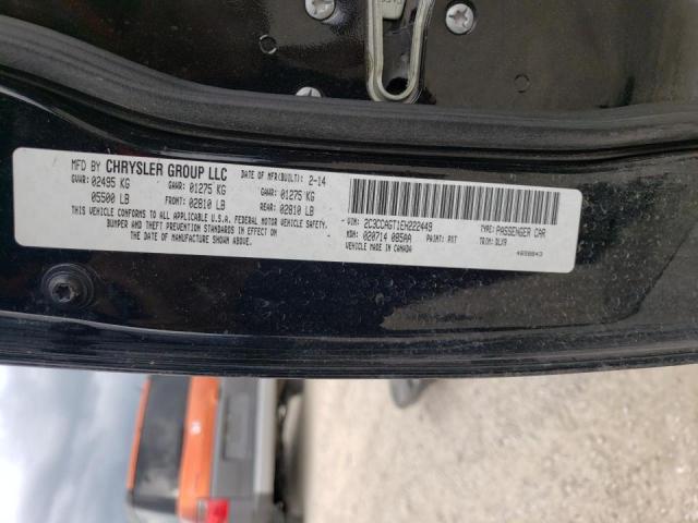 Photo 10 from auction – 2014 CHRYSLER 300 S with VIN 2C3CCAGT1EH222449