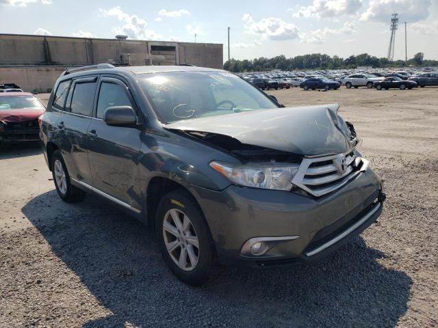 TOYOTA HIGHLANDER 2013 with VIN 5TDBK3EH7DS245528 - Photo from auction