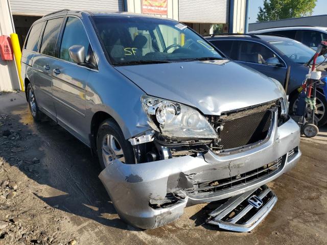 HONDA ODYSSEY EX 2006 with VIN 5FNRL384X6B076987 - Photo from auction