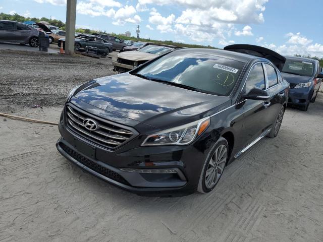 Photo 2 from auction – 2016 HYUNDAI SONATA SPO with VIN 5NPE34AF8GH345782