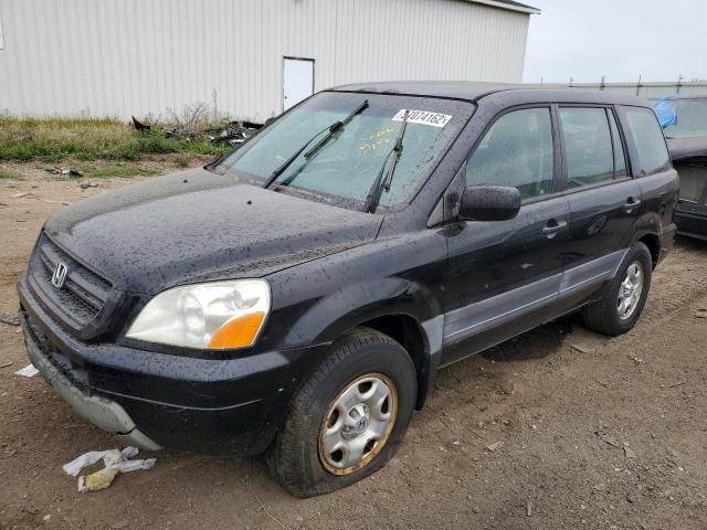 Photo 2 from auction – 2004 HONDA PILOT LX with VIN 2HKYF18164H575085