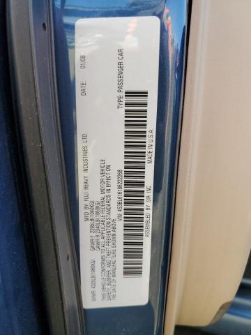 Photo 10 from auction – 2008 SUBARU LEGACY 2.5 with VIN 4S3BL616186222268