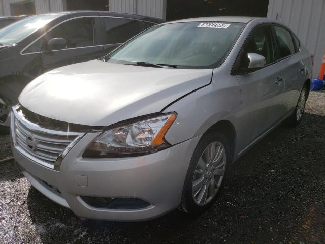 Photo 2 from auction – 2014 NISSAN SENTRA S with VIN 3N1AB7AP9EY207196