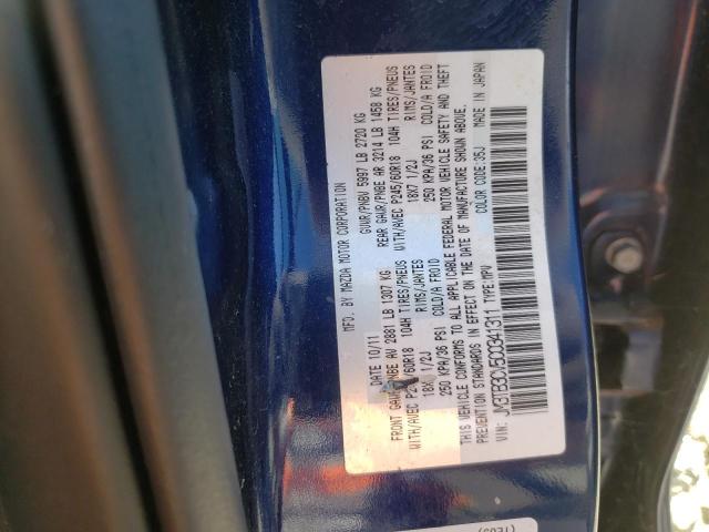 Photo 10 from auction – 2012 MAZDA CX-9 with VIN JM3TB3CV5C0341311