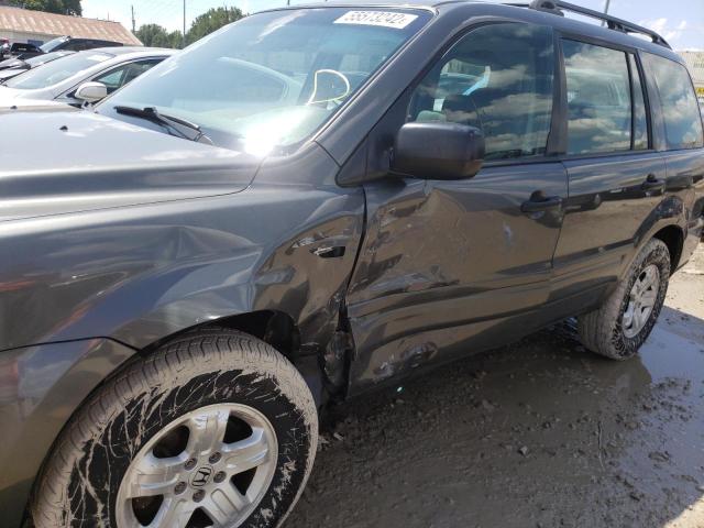 Photo 9 from auction – 2007 HONDA PILOT LX with VIN 2HKYF18167H506806