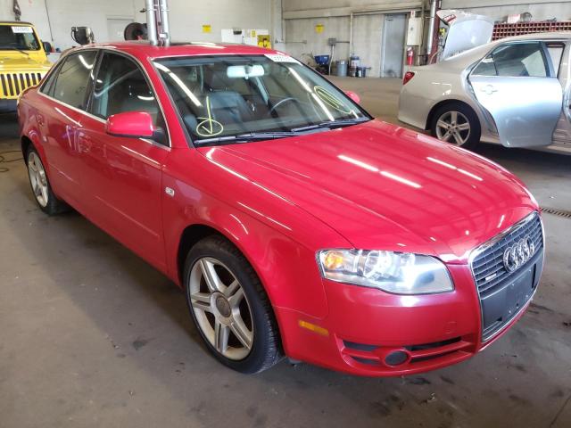AUDI A4 2.0T QU 2007 with VIN WAUDF78E97A004879 - Photo from auction