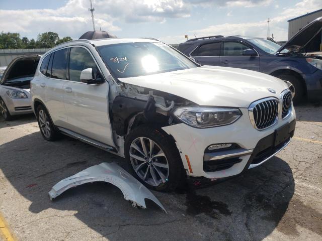 BMW X3 XDRIVE3 2019 with VIN 5UXTR9C55KLD97707 - Photo from auction