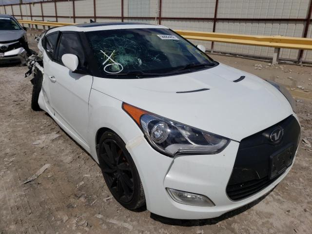 HYUNDAI VELOSTER 2014 with VIN KMHTC6AD2EU182613 - Photo from auction