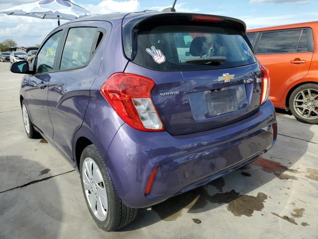 Photo 3 from auction – 2017 CHEVROLET SPARK LS with VIN KL8CB6SA9HC790367