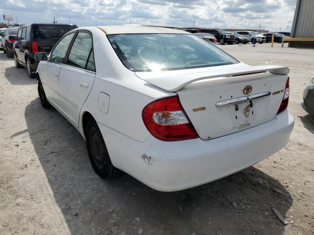 Photo 3 from auction – 2003 TOYOTA CAMRY LE with VIN 4T1BE32K43U150924