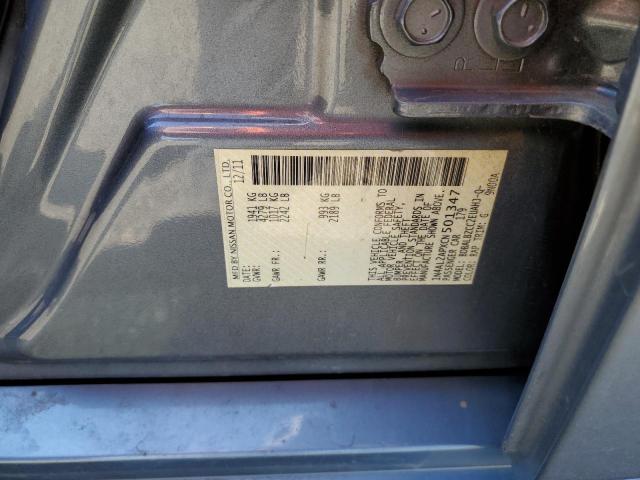 Photo 10 from auction – 2012 NISSAN ALTIMA BAS with VIN 1N4AL2APXCN501347