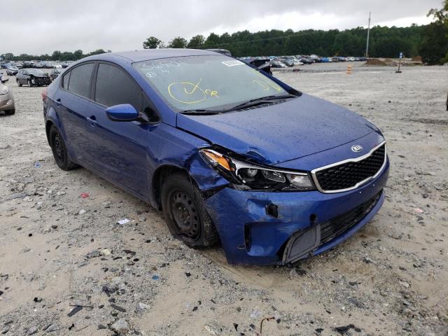 KIA FORTE LX 2017 with VIN 3KPFK4A75HE133640 - Photo from auction
