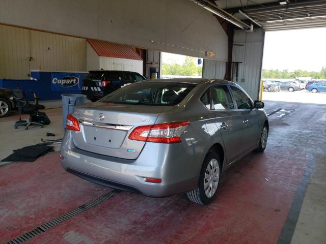 Photo 4 from auction – 2013 NISSAN SENTRA S with VIN 3N1AB7AP2DL715523