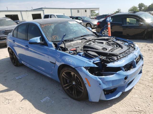BMW M3 2018 with VIN WBS8M9C59J5K99360 - Photo from auction