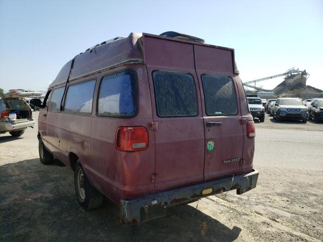Photo 3 from auction – 1999 DODGE RAM VAN B3 with VIN 2B6LB31Z4XK548182