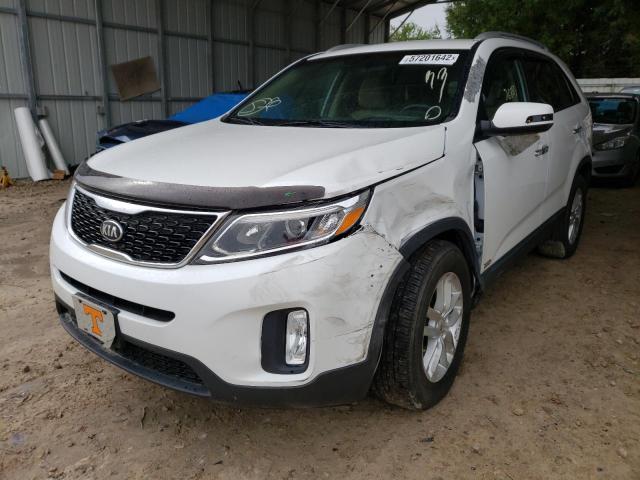 Photo 2 from auction – 2014 KIA SORENTO LX with VIN 5XYKTCA63EG476751