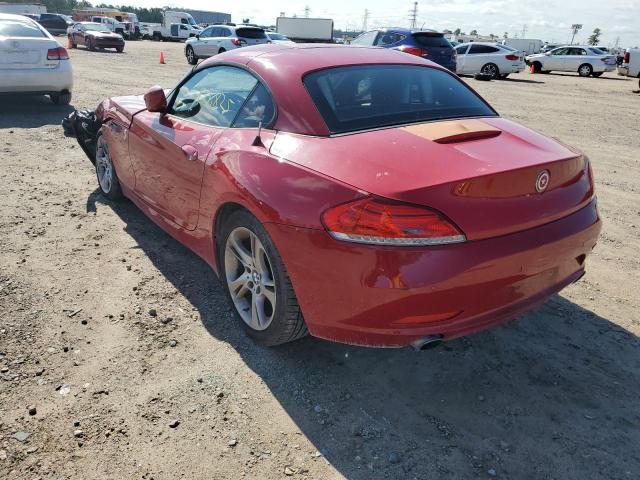 Photo 3 from auction – 2009 BMW Z4 SDRIVE3 with VIN WBALM73589E164613