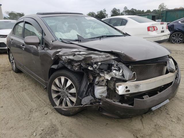 HONDA CIVIC EX 2009 with VIN 1HGFA168X9L028251 - Photo from auction