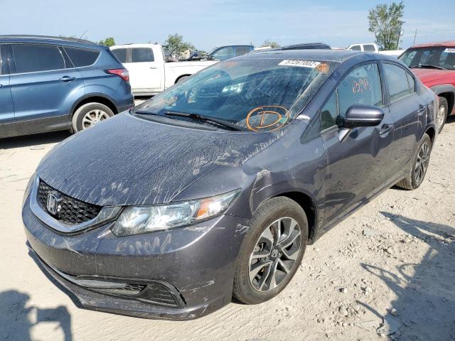 Photo 2 from auction – 2015 HONDA CIVIC EX with VIN 19XFB2F85FE117974
