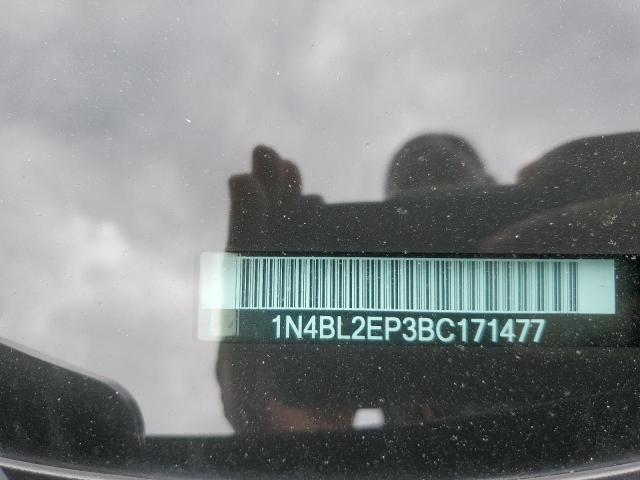 Photo 10 from auction – 2011 NISSAN ALTIMA SR with VIN 1N4BL2EP3BC171477