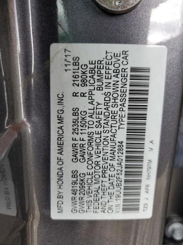 Photo 10 from auction – 2018 ACURA TLX TECH with VIN 19UUB2F52JA012884