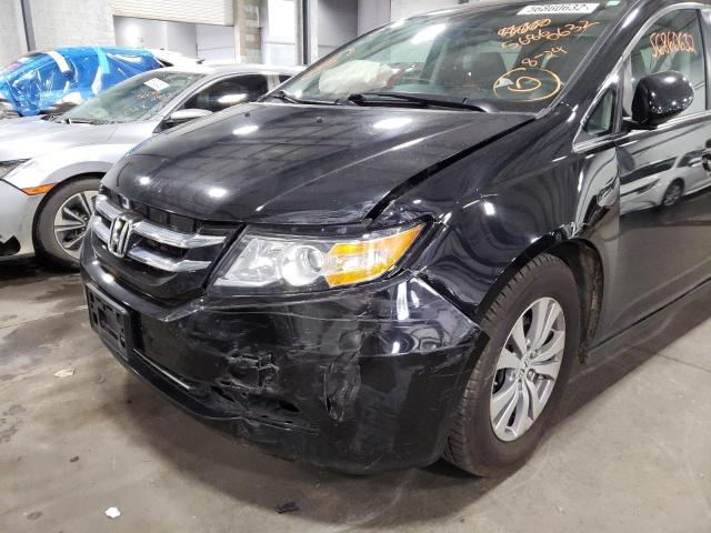 Photo 9 from auction – 2014 HONDA ODYSSEY EX with VIN 5FNRL5H65EB050535