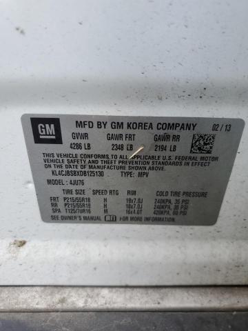 Photo 10 from auction – 2013 BUICK ENCORE CON with VIN KL4CJBSBXDB125130