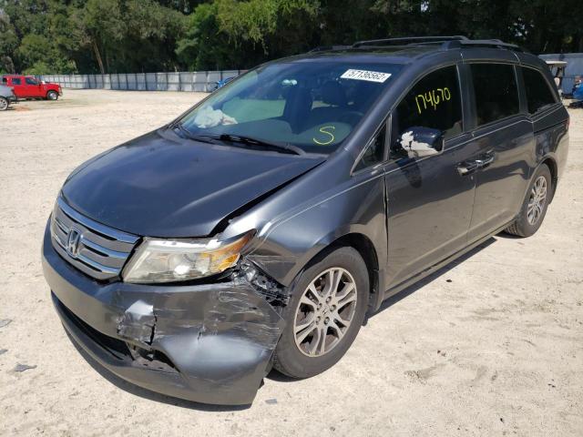 Photo 2 from auction – 2012 HONDA ODYSSEY EX with VIN 5FNRL5H65CB011635