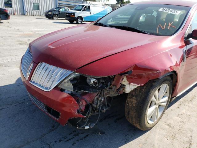 Photo 9 from auction – 2009 LINCOLN MKS with VIN 1LNHM93R89G619340