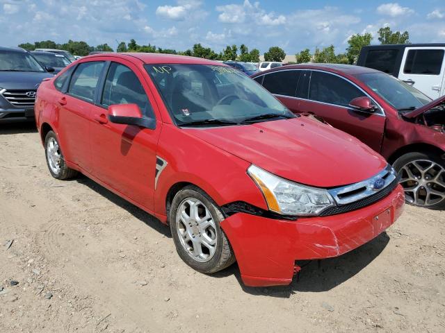 FORD FOCUS SE 2008 with VIN 1FAHP35N28W127058 - Photo from auction