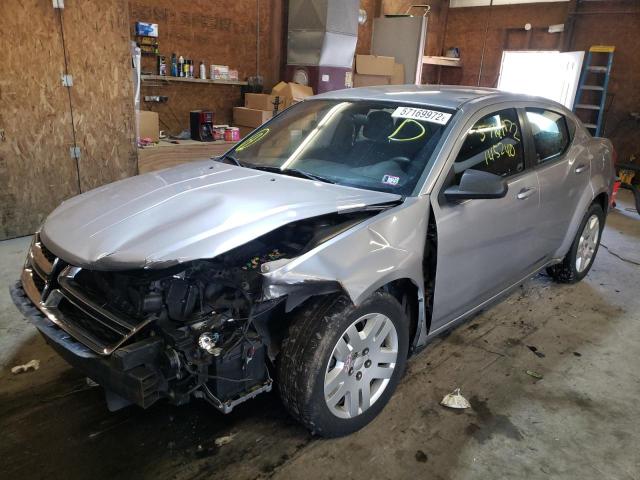 Photo 2 from auction – 2013 DODGE AVENGER SE with VIN 1C3CDZAB4DN530992