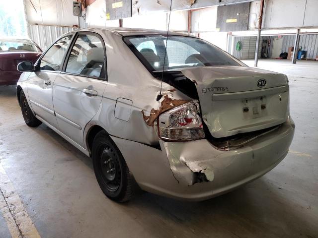 Photo 3 from auction – 2009 KIA SPECTRA EX with VIN KNAFE222595639641